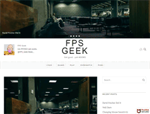 Tablet Screenshot of fpsgeek.com